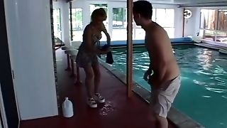 A Day At The Swimming Pool With The Bitch